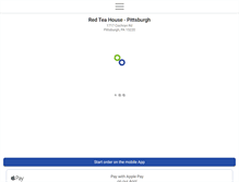 Tablet Screenshot of pittsburghredteahouse.com